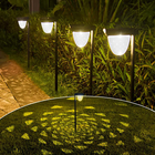 Lumières actionnées solaires imperméables du jardin IP65 Constant And RVB pour la décoration