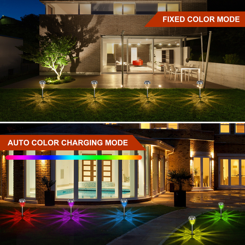 Lumières solaires extérieures de jardin de voie pour l'allée 3.2V/500mA de yard de patio