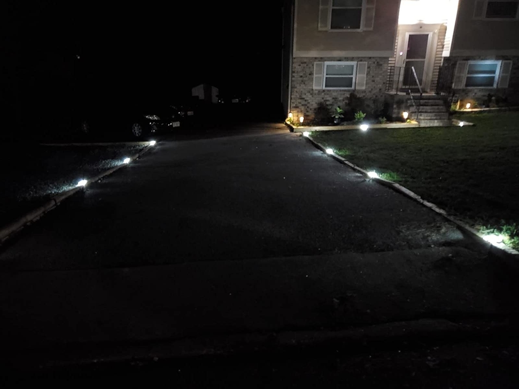 Le rond solaire sans fil de lumière de dock d'allée a mené le marqueur extérieur pour le passage couvert 110*22.5 millimètre
