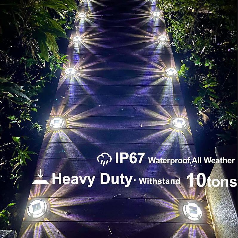 7.1 x 5,3 x 4,3 pouces Porte-lampes solaire à vis d'installation 2 ans de garantie