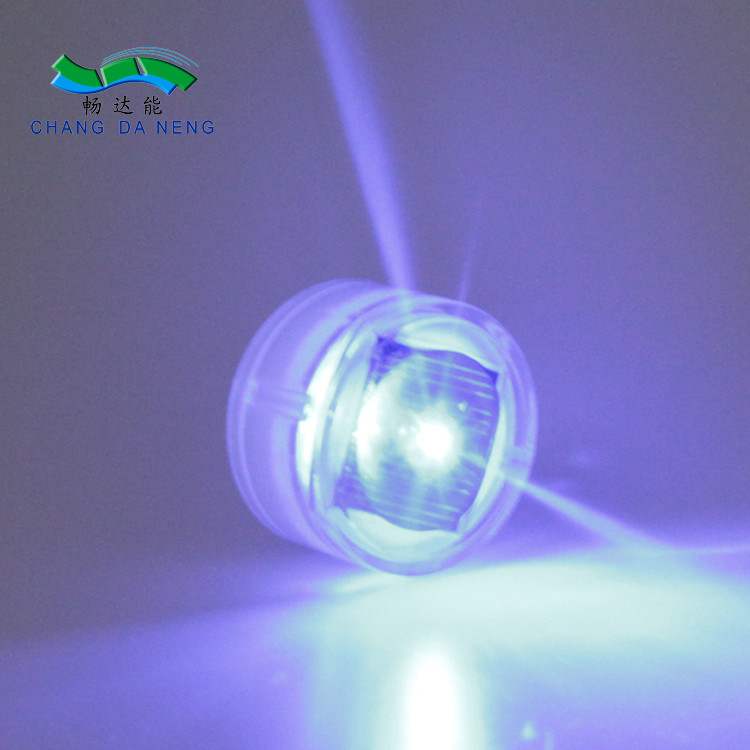 Gâchez le clignotant actionné solaire en verre de marqueur de trottoir de LED Cat Eye Light 40MA