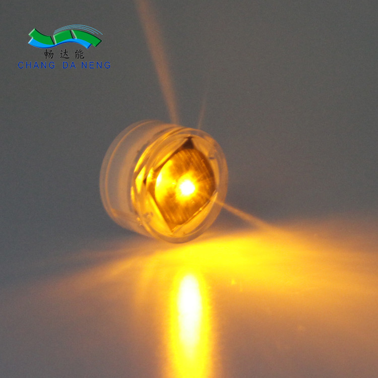 Gâchez le clignotant actionné solaire en verre de marqueur de trottoir de LED Cat Eye Light 40MA