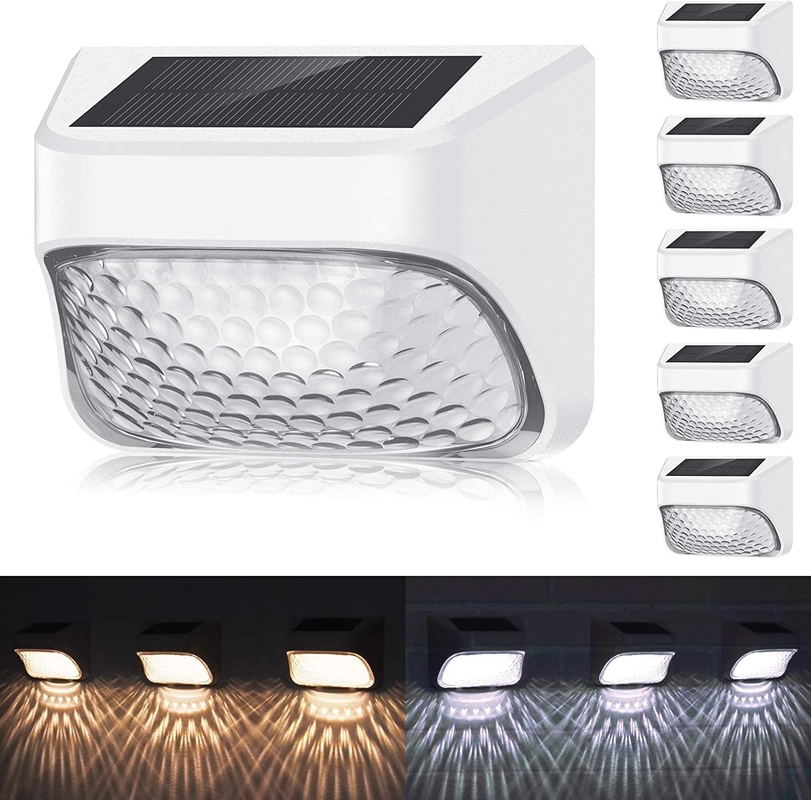 Les lumières solaires d'étape de capteur monocristallin ont mené les PCs 150mA 6 pour la barrière extérieure Yard