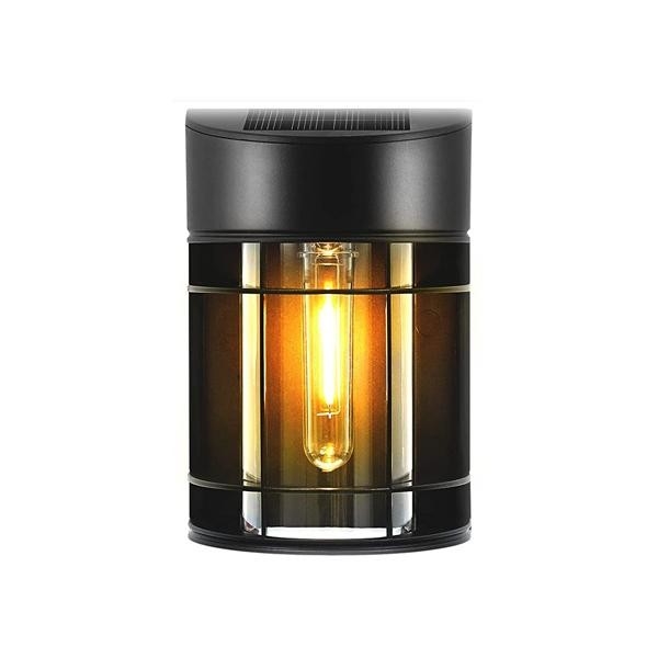 IP65 étanche à l'eau extérieure à énergie solaire Lampes de jardin LED Lampes murales solaires