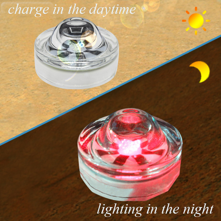 Ip68 étanche à l'eau LED solaire pour la décoration du paysage