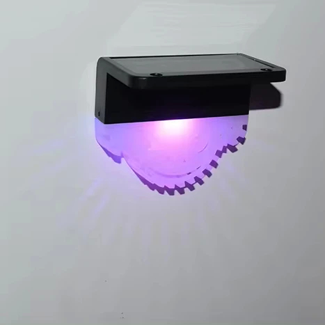 Lumières de jardin LED à énergie solaire avec mode clignotant et décoloration régulière
