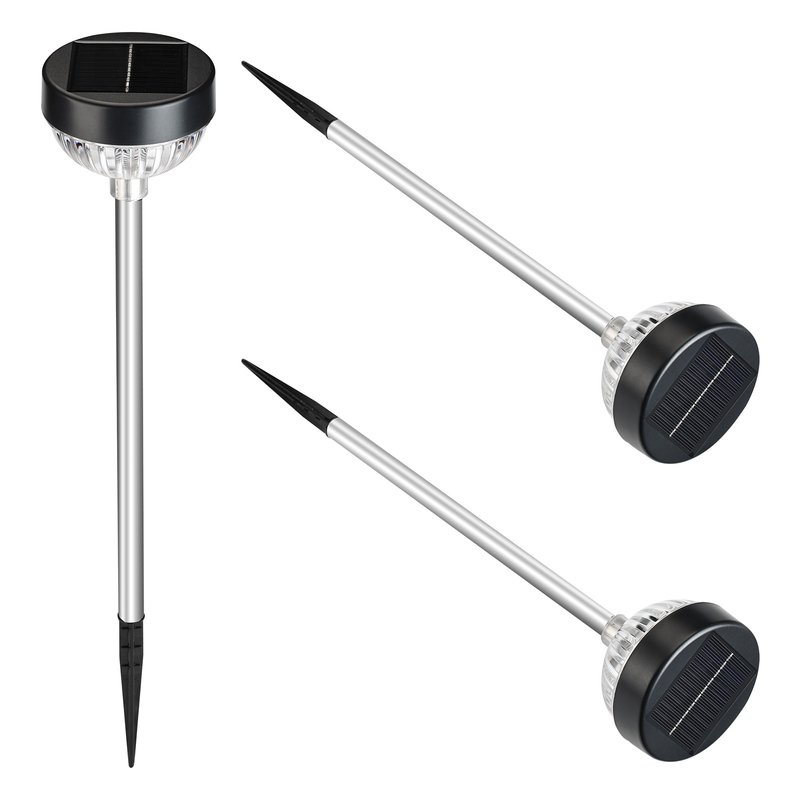 IP65 étanche ABS PC LED lumières solaires de jardin avec 100LM Intensité lumineuse / 600mAh capacité de la batterie