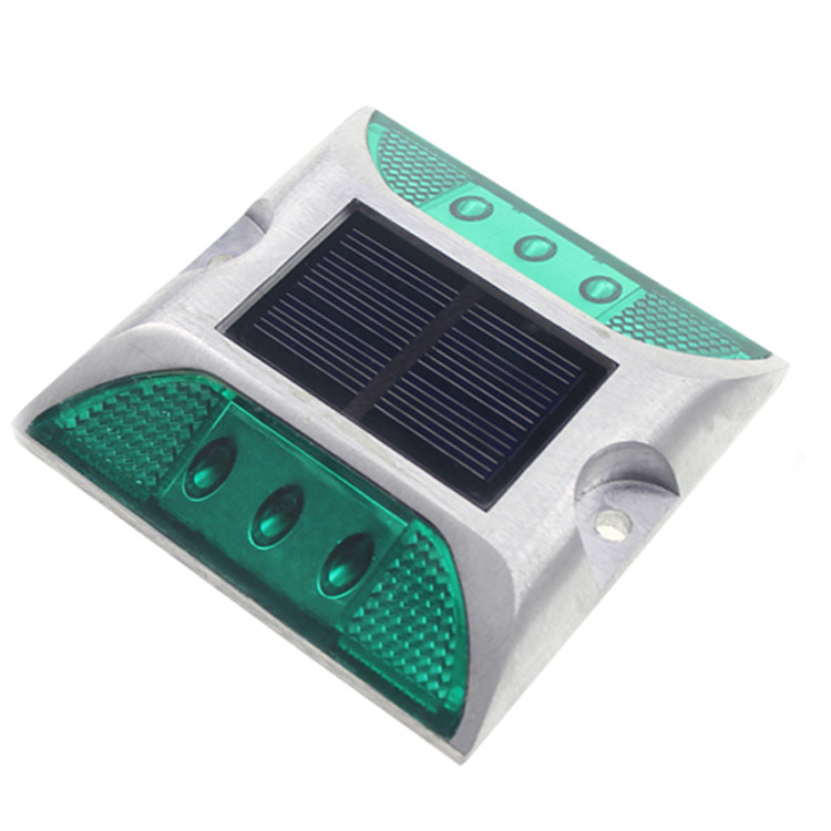 réflecteur solaire avec alliage d'aluminium Shell batterie au lithium puissance 2pcs placement LED