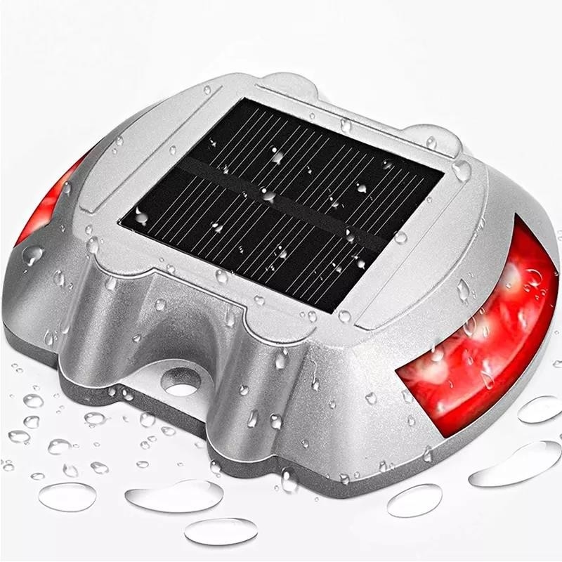 Lumière de quai solaire résistante à la température avec boîtier en aluminium 2V Voltage Source lumineuse LED blanche