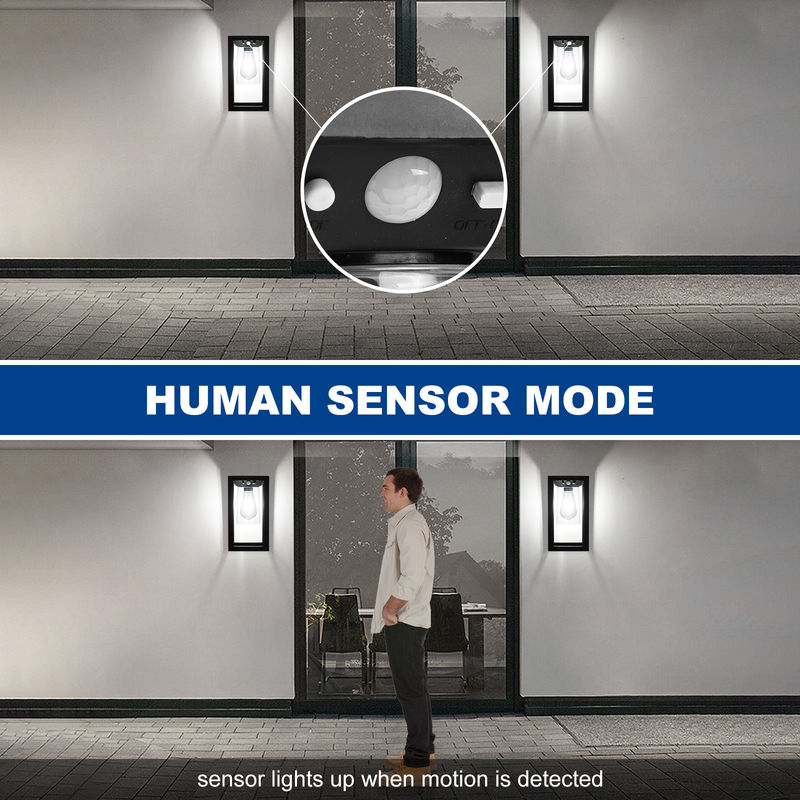 IP65 étanche à l'eau lumières solaires décoratives rechargeable batterie 3 modes lumière pour l'ambiance extérieure