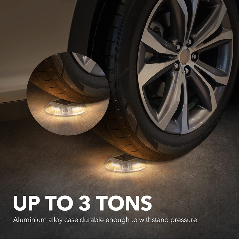 20 lumens Lumière solaire 150g Poids IP68 Installation à vis étanche