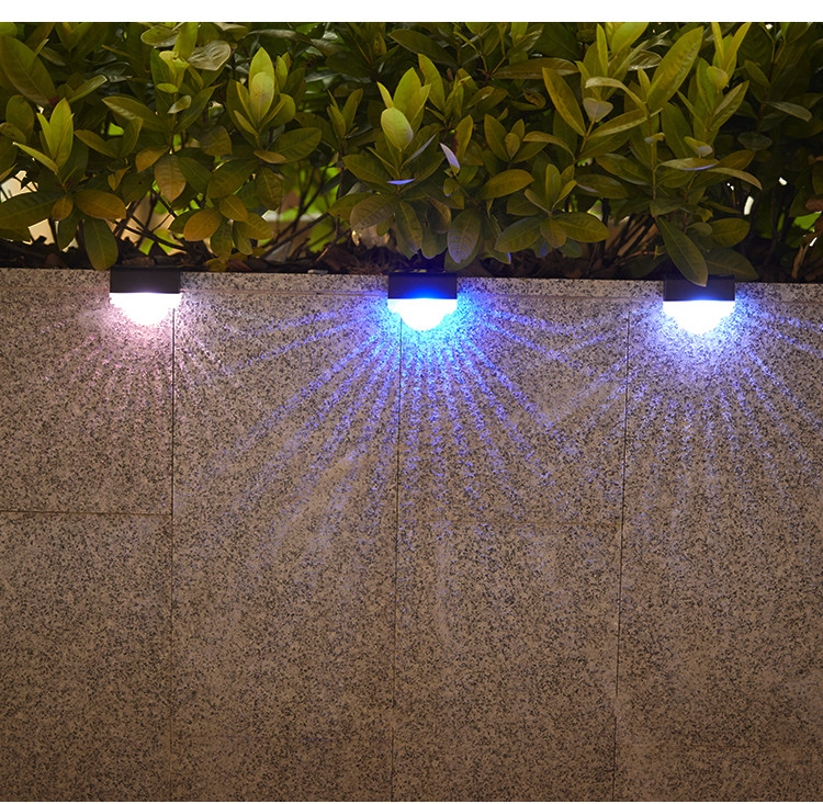 Lumières de jardin LED solaire ABS PC Lampes solaires extérieures Lampes solaires