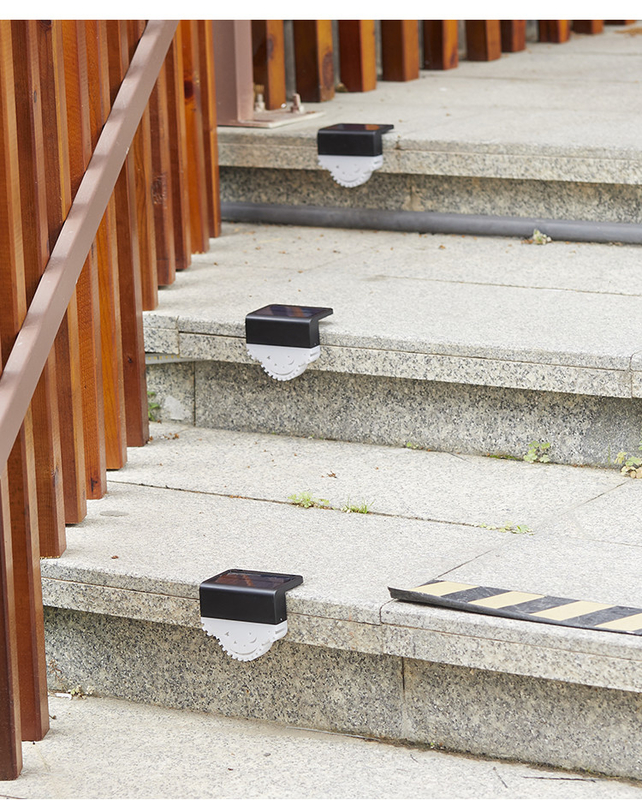 Lumières de jardin LED solaire ABS PC Lampes solaires extérieures Lampes solaires