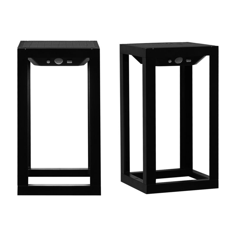 Sensor de mouvement étanche à l'eau à l'extérieur Lampes murales solaires Lampes de clôture de jardin solaire