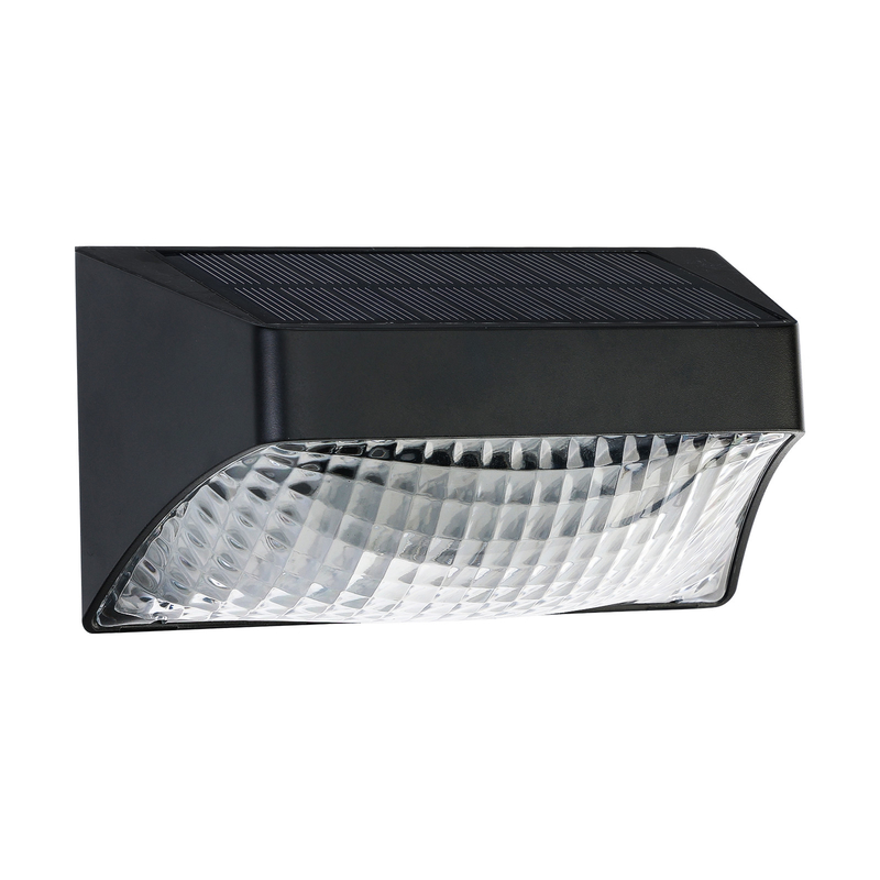 Lumière de clôture solaire pour les escaliers de patio, lampe de jardin extérieur IP65 imperméable à l'eau