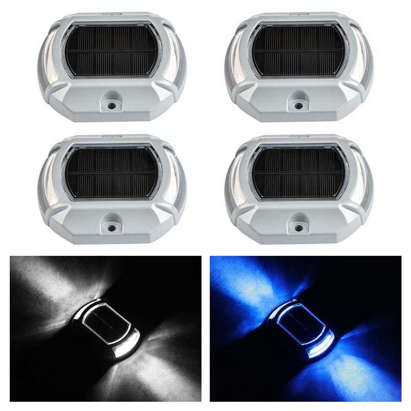 Installation d'une vis de lumière solaire dans le quai 20 lumens LED pour des températures extrêmes de -20 °C à 60 °C