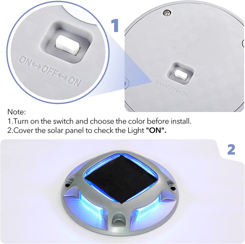 Capacité de la batterie 600mAh Lumière solaire extérieure