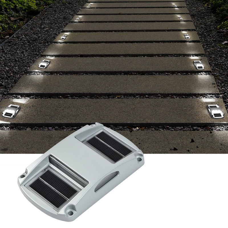Lumières solaires en aluminium avec installation de vis à 2V alimentées par l'énergie solaire