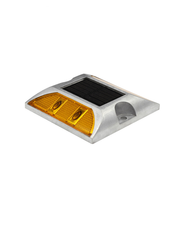Lumière LED solaire clignotante et réfléchissante