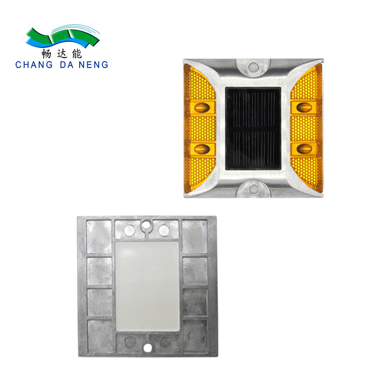 Lumière LED solaire clignotante et réfléchissante