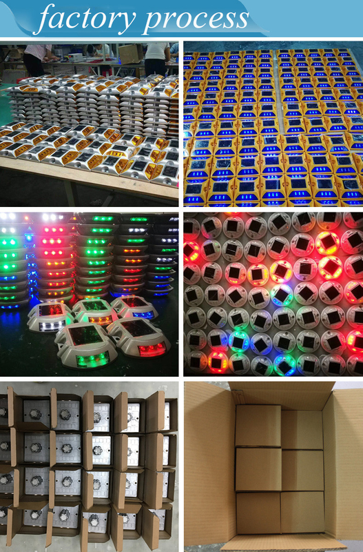 Lumière LED solaire clignotante et réfléchissante