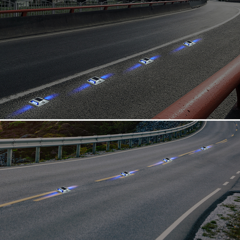 Des marqueurs LED à énergie solaire La solution idéale pour la visibilité nocturne