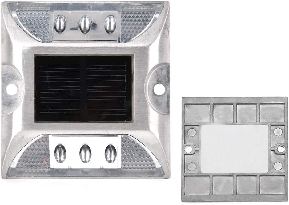 Épouvanteur solaire de 103*106*24 mm et éclairage de circulation réfléchissant à LED 330g