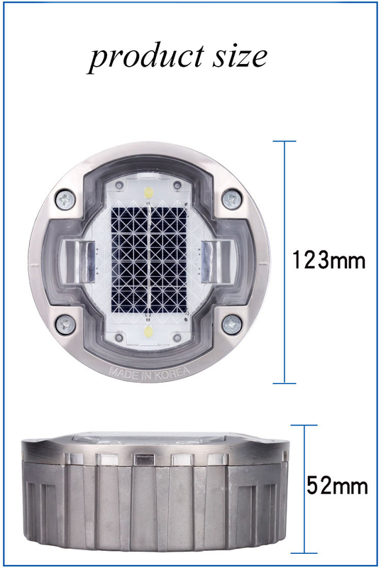 Épouvanteur solaire LED alimenté par batterie Ni-Mh pour une visibilité et des performances optimales sur la route