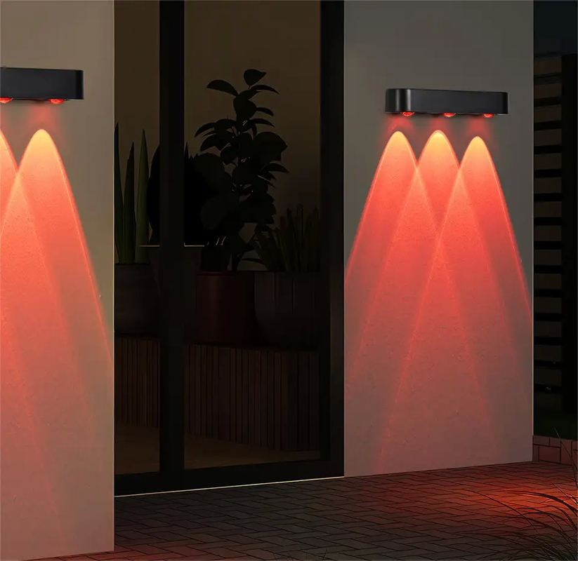 Lumières de jardin solaires avec 20 heures de travail et éclairage LED blanc chaud