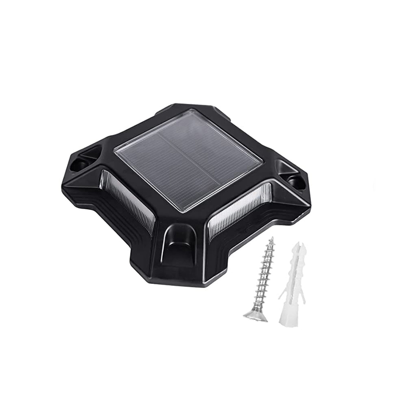 Éclairage solaire LED blanc/froid alimenté par une batterie Ni-Mh de 1,2 V/600 MAH