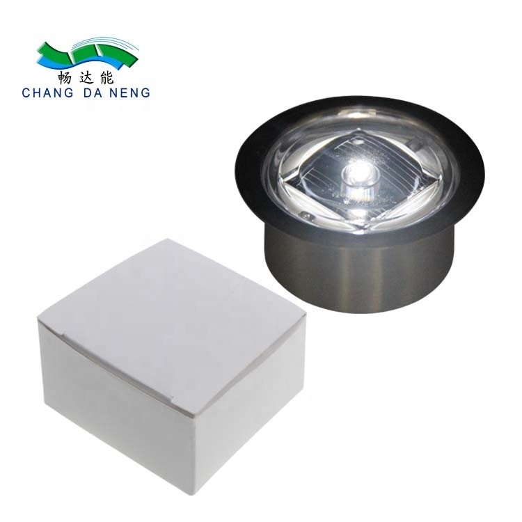 Lumière solaire extérieure de terrasse 2V Voltage 65*35 MM pour éclairage de jardin