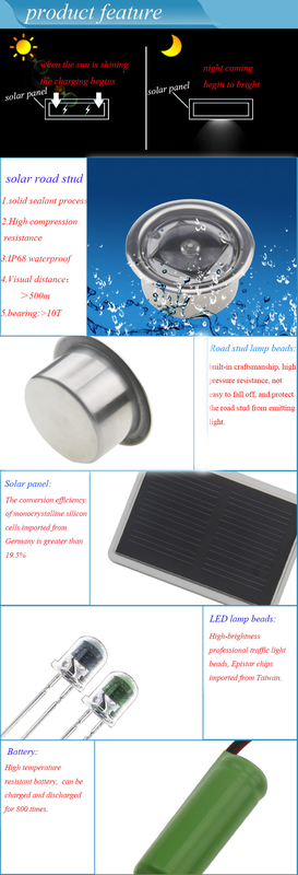 Lumière solaire extérieure de terrasse 2V Voltage 65*35 MM pour éclairage de jardin