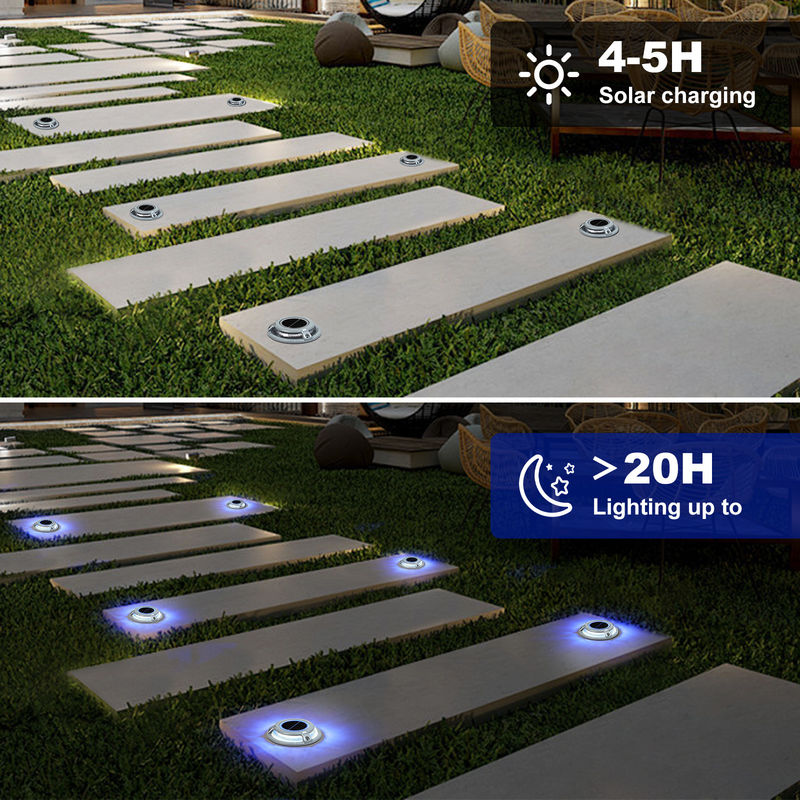 Boule ou blanc froid 3T Porteur 2V Voltage Soleil Led Light / Solar Dock Light Pour la décoration du quai