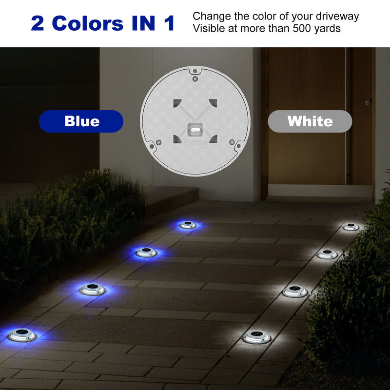 Boule ou blanc froid 3T Porteur 2V Voltage Soleil Led Light / Solar Dock Light Pour la décoration du quai