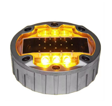 1150g Anti-UV Solar Powered Road Studs Waterproof IP68 Lampes à LED pour la sécurité routière du trafic