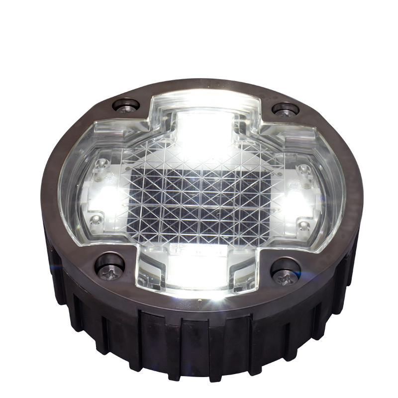 Des étriers solaires pour la route en alliage d'aluminium avec batterie rechargeable à lumière LED de 1,2 V/600 mAh MSDS