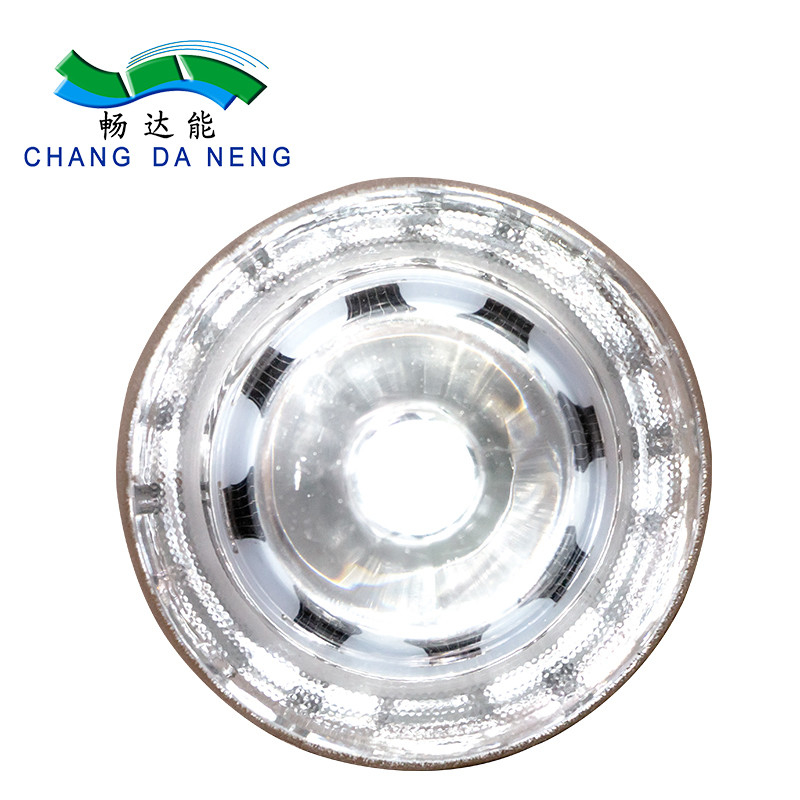 360 degrés de verre trempé routiers étriers alimentés par l'énergie solaire LED routiers étriers routiers Avertissement Pavement routiers étriers