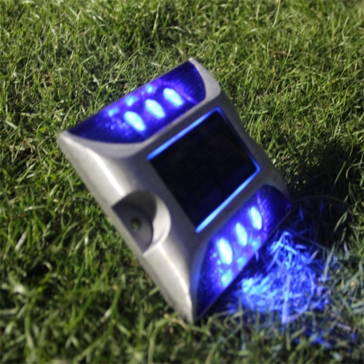 Réflecteur solaire de route en aluminium PBW LED pour l'avertissement de sécurité