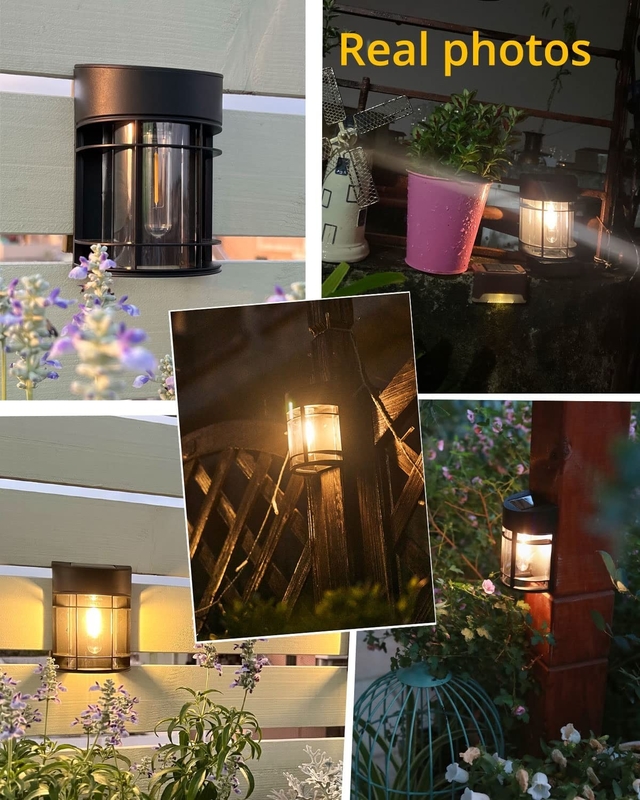 Blanc chaud à RGB Lumière murale solaire Batterie au lithium ternaire avec coque IP65 imperméable à l'eau