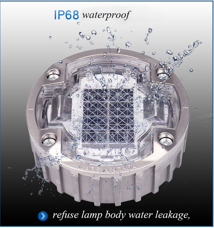 Résistant à l'eau IP68 pour une meilleure visibilité de la route la nuit