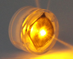 Lumière Sous-sol de l'aluminium routiers solaires rondes intégrées LED Light Beacon Marqueurs routiers