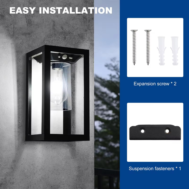 Éclairage extérieur moderne IP65 imperméable à l'eau 5CCT réglable murale Sconce Dimmable LED Lampe murale pour jardin