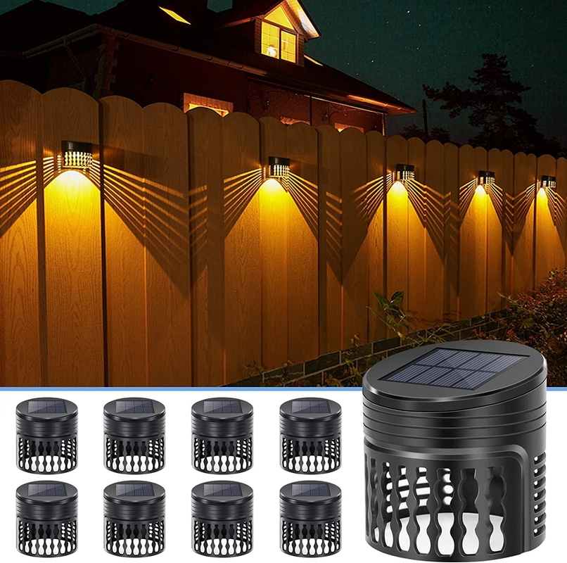 Lumière solaire Lumière solaire de jardin Projection de lumière de motifs RGB Lumière imperméable à l'eau Décorer jardin Cour arrière Cour avant