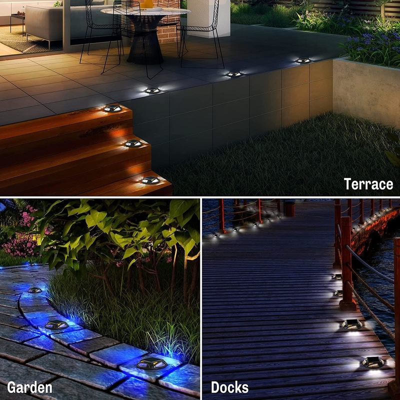 Rating IP67 étanche à l'eau 2V lumière solaire de quai avec 20 lumens et source d'énergie solaire