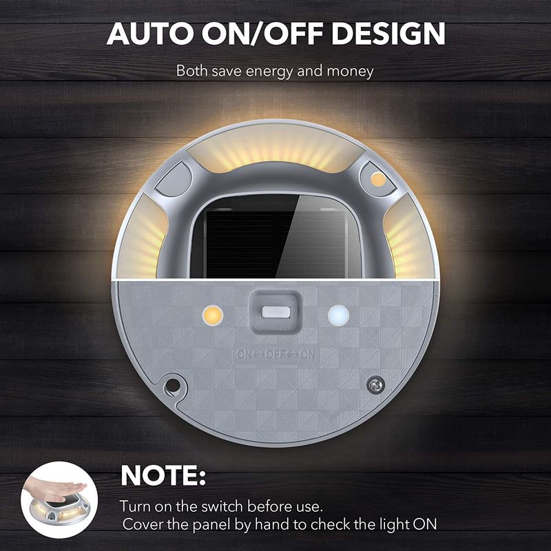 Compact et durable LED alimenté par l'énergie solaire lumière PC en alliage d'aluminium pour l'éclairage extérieur