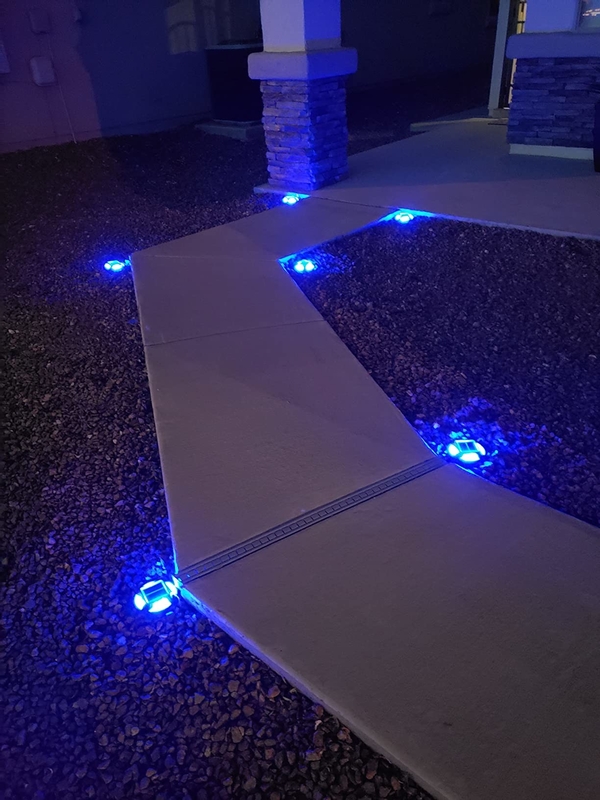 IP67 étanche à l'eau LED Solar Dock Light Plateforme de température -20°C ~ 60°C Avec installation de vis
