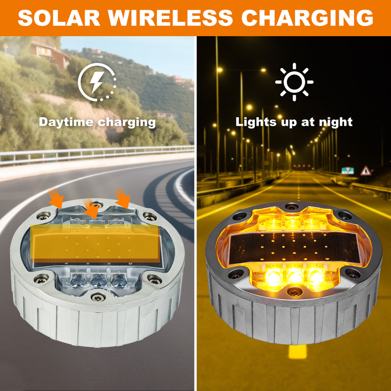 1150g Poteaux solaires à plusieurs couleurs résistant à l'eau Niveau IP68 Voltage 2V