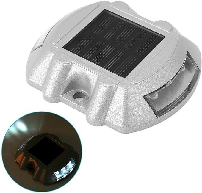 Réflecteurs solaires avec adhésif ou vis LED Qty 2 PCS par côté -20°C à 70°C