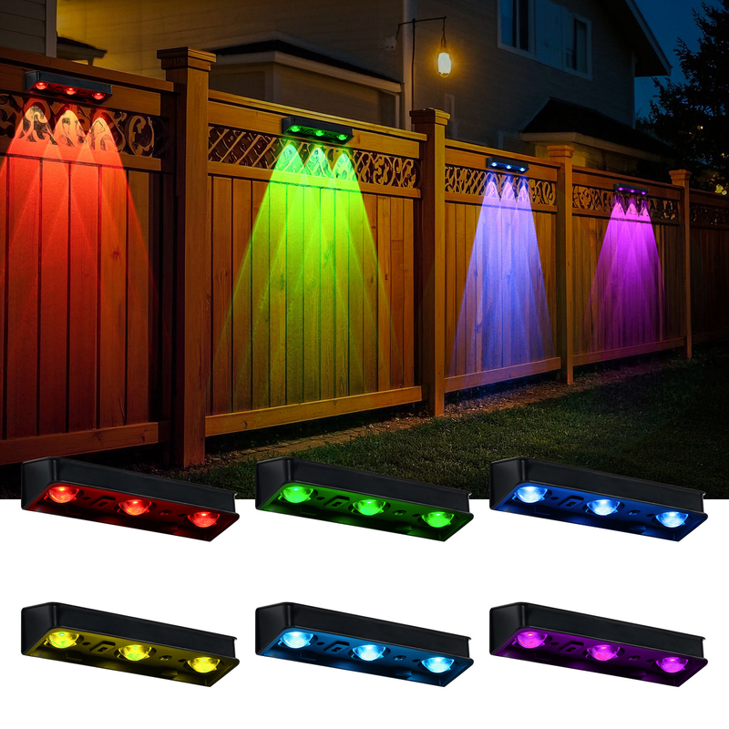 Vente à chaud IP65 Panneau solaire étanche au polysilicium Lumière blanche chaude Lumière vers le haut et vers le bas Source de lumière solaire LED Lampe de mur Hôtel