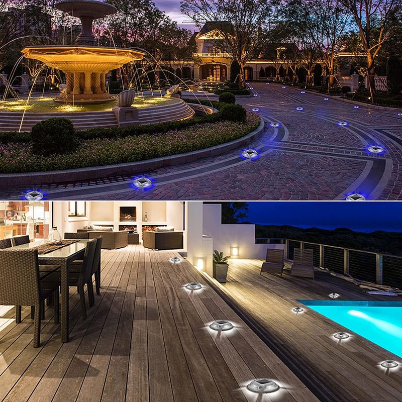 20 lumens éclairage de pont solaire avec IP67 étanche à l'eau et 6000K Alerte de la lumière du jour pour une utilisation en extérieur